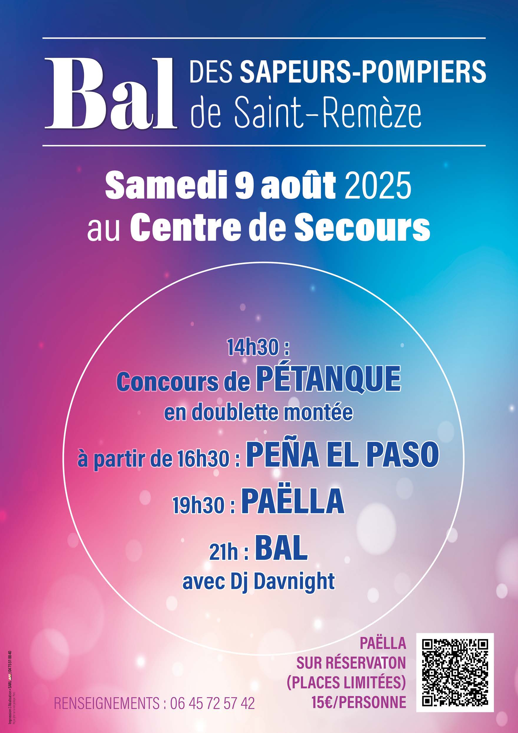 Bal des Sapeurs-Pompiers 